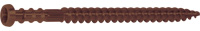 Star Drive Titan III Composite Screws with Dark Brown Finish